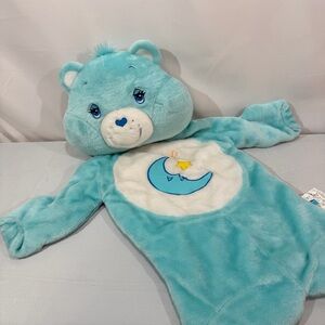 Rare Vintage Care Bears Bedtime Bear Kids Flat Nap Play Mat 2003 Baby Boom 36”
